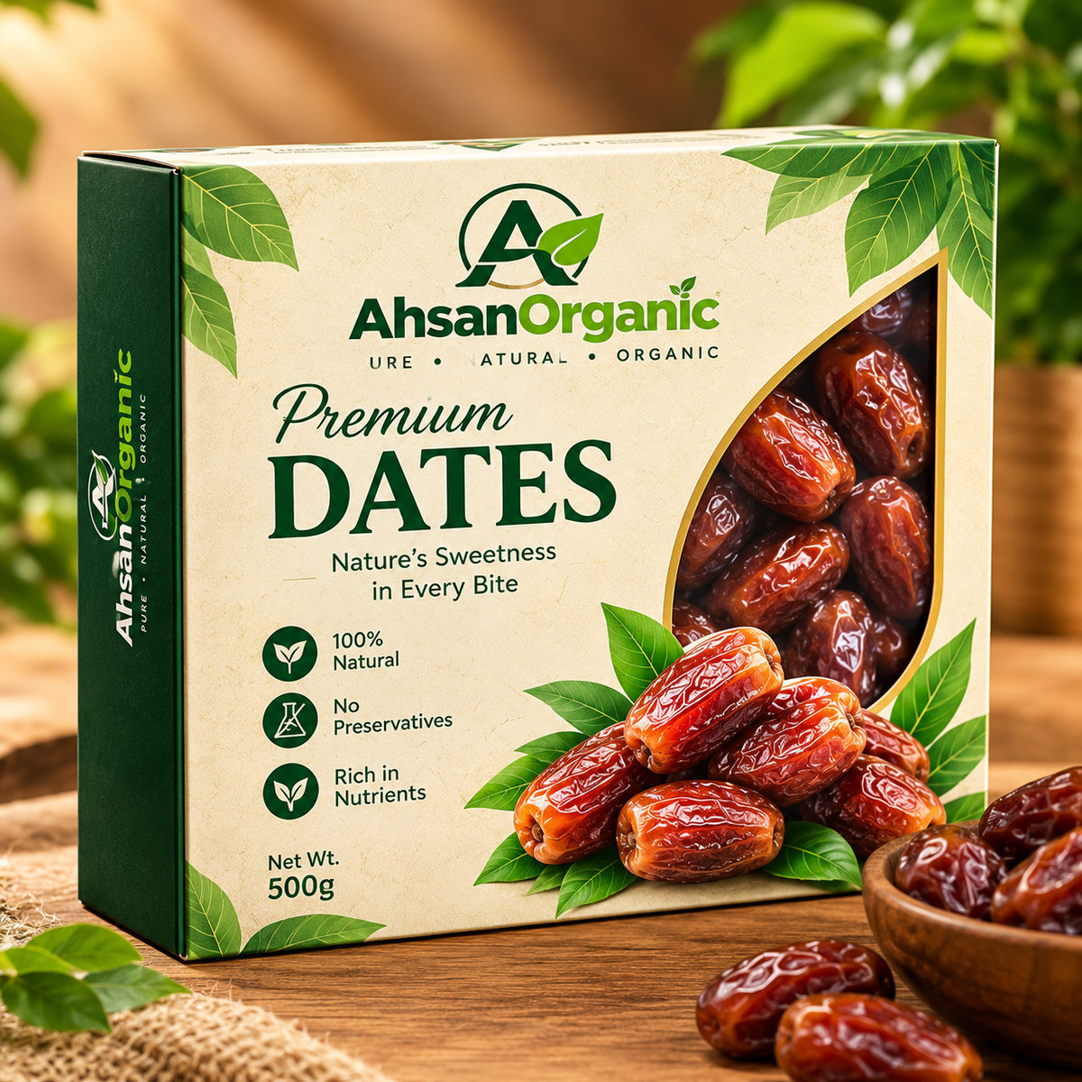 Organic Black Dates